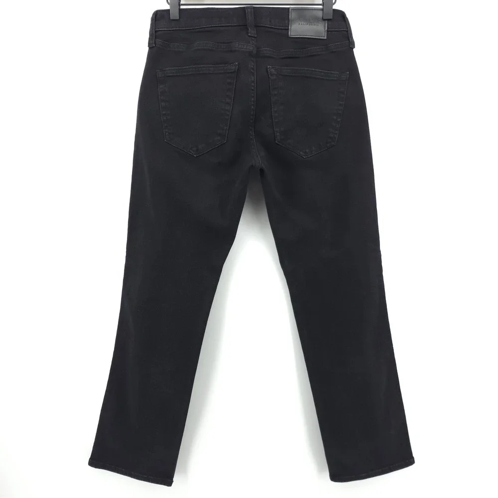 Hollister Mens Jeans Straight Advanced Stretch 28x30 Black Casual Streetwear